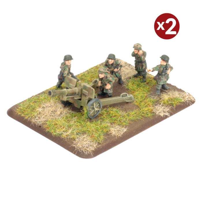 Flames of War: German: Fallschirmjäger 7.5cm Artillery Battery 