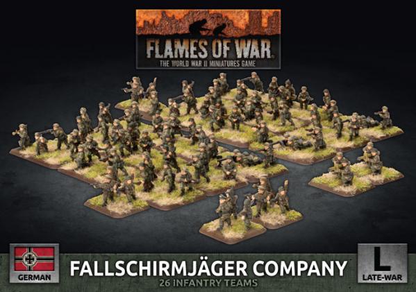 Flames of War: German: Fallschirmjager Rifle Platoon 