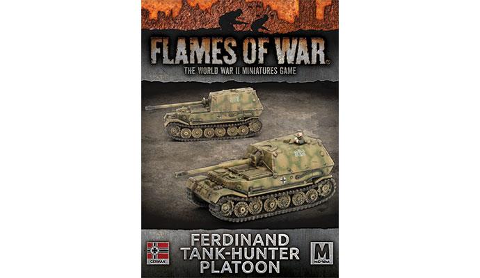Flames of War: German: Ferdinand Tank Hunter Platoon 