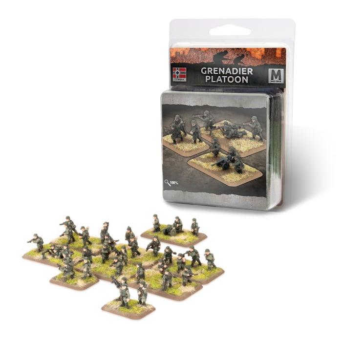Flames of War: German: Grenadier Platoon 