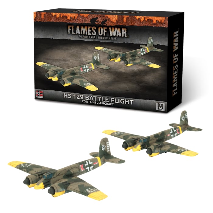 Flames of War: German: HS 129 Battle Flight 