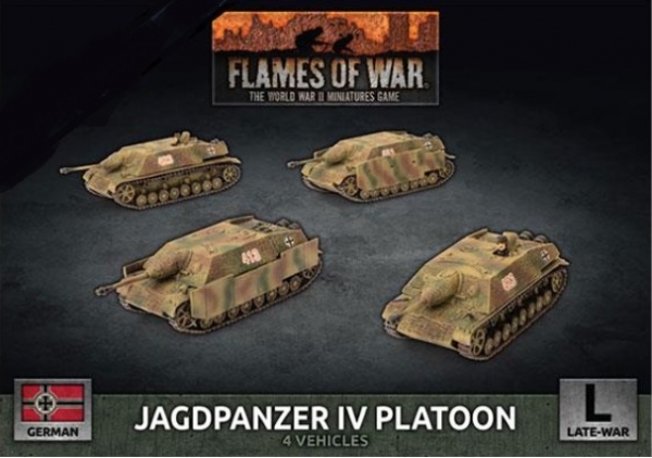 Flames of War: German: Jagdpanzer IV Tank-Hunter Platoon 