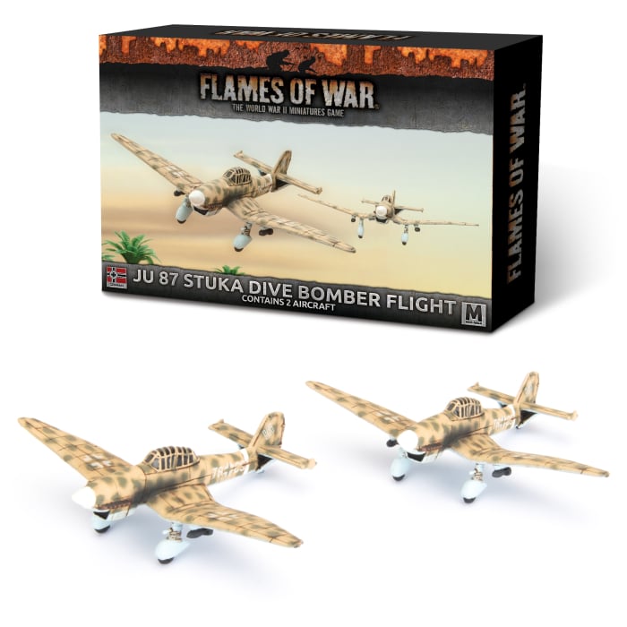 Flames of War: German: Ju 87 Stuka Dive Bomber Flight 