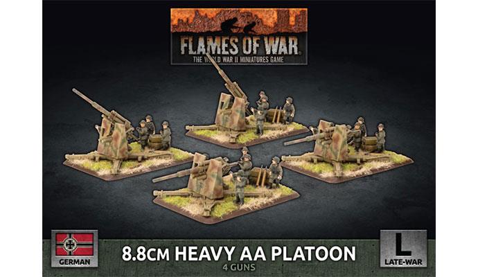 Flames of War: German: Late War: 8.8cm Heavy AA Platoon 