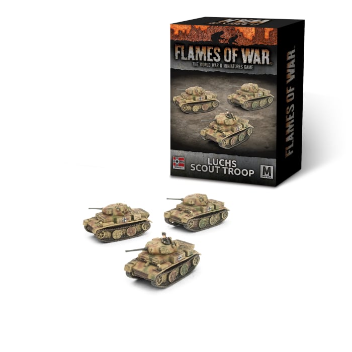 Flames of War: German: Luchs Scout Troop 