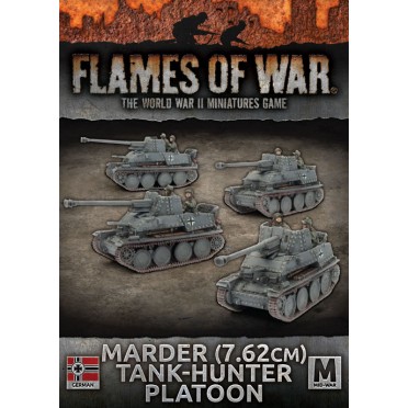 Flames of War: German: Marder (7.62 cm) Tank Hunter Platoon 