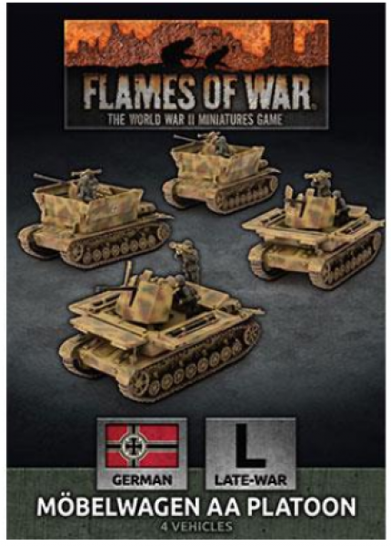 Flames of War: German: Mobelwagen AA Platoon 