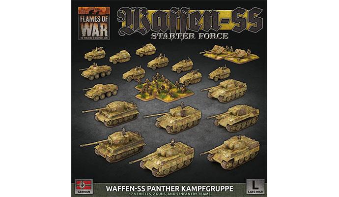 Flames of War: Late War: German: "Waffen-SS Panther Kampfgruppe" Starter Force 
