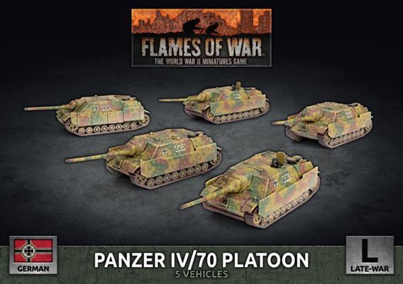 Flames of War: German: Panzer IV/70 Platoon 