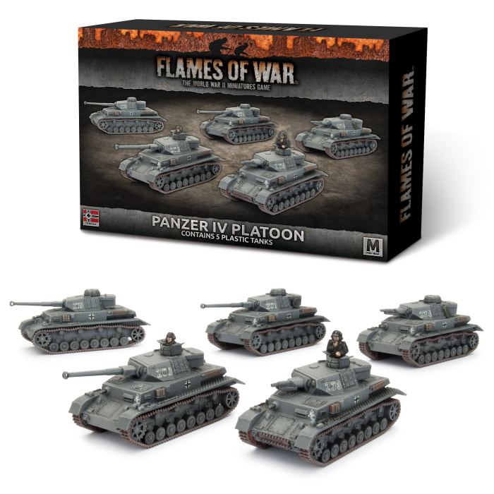 Flames of War: German: Panzer IV Platoon 