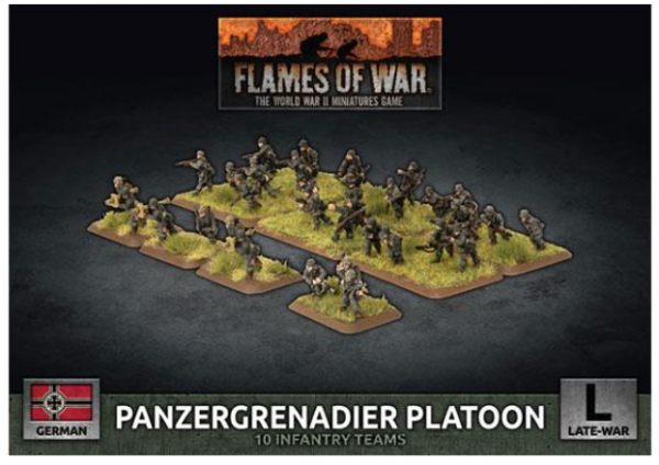 Flames of War: German: Panzergrenadier Platoon (2019) 