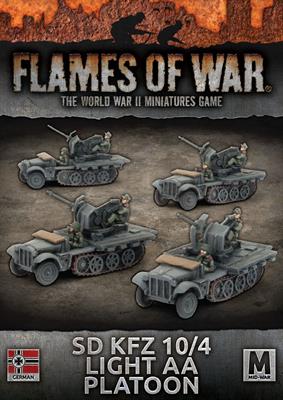 Flames of War: German: Sd Kfz 10/4 Light AA Platoon 