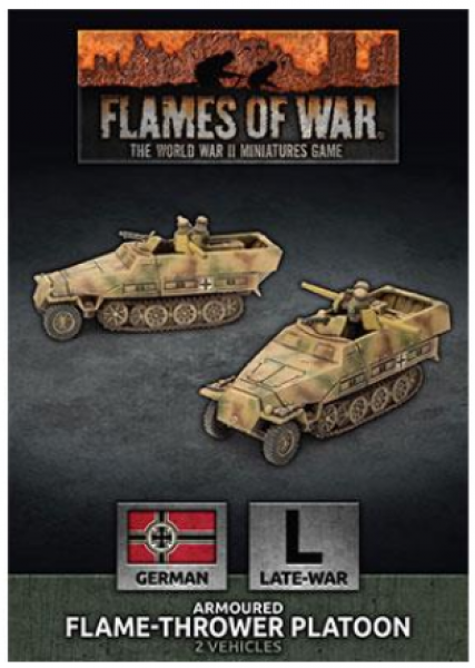 Flames of War: German: Sd Kfz 251 Armoured Flamethrower Platoon 