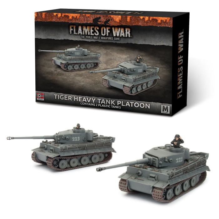 Flames of War: German: Tiger Heavy Tank Platoon 
