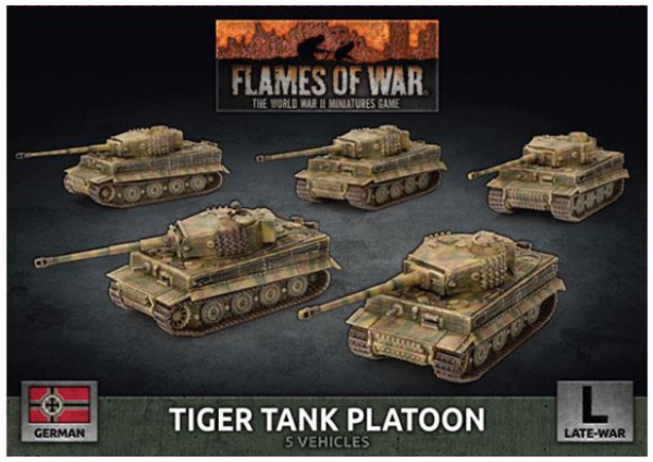 Flames of War: German: Tiger Tank Platoon 