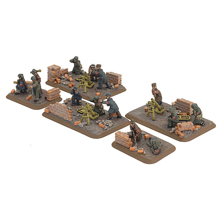 Flames of War: German: Volkssturm Mortar Platoon 