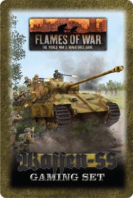Flames of War: German Waffen-SS Gaming Set (x20 Tokens, x2 Objectives, x16 Dice) 