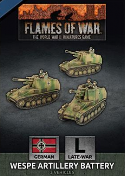 Flames of War: German: Wespe Artillery Battery 