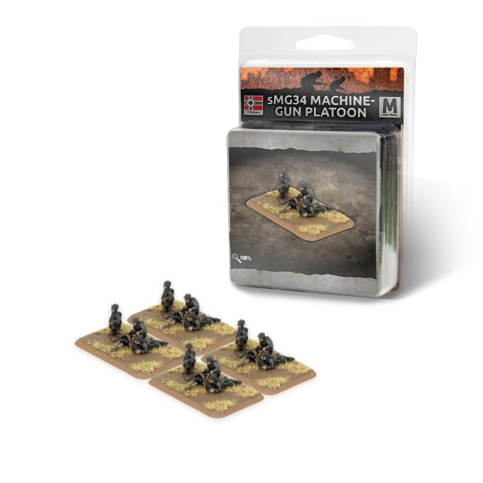 Flames of War: German: sMG34 Machine Gun Platoon 