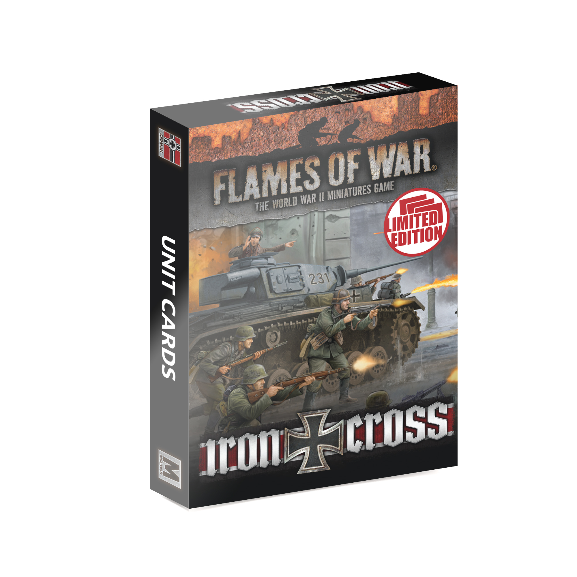 Flames of War: Iron Cross Unit Cards (Limited Edition) 