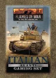 Flames of War: Italian Avanti Gaming Set (x20 Tokens, x2 Objectives, x16 Dice) 