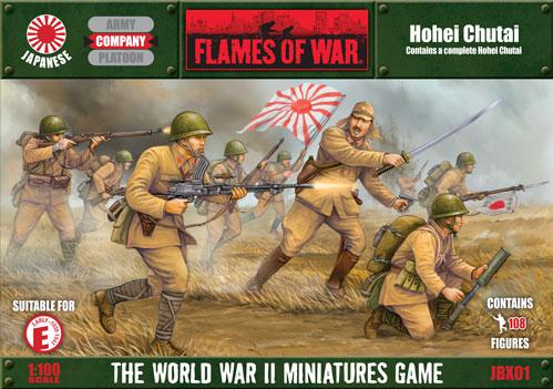 Flames of War: Japanese: Hohei Chutai 