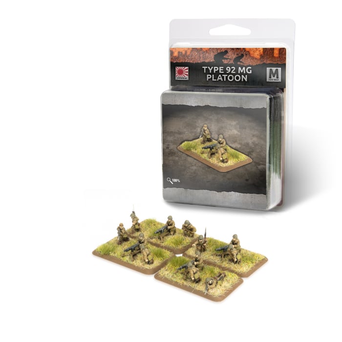 Flames of War: Japanese: Type 92 Machine-gun Platoon 