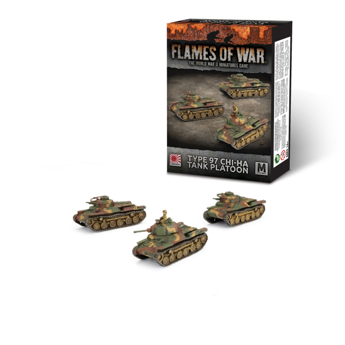 Flames of War: Japanese: Type 97 Chi-Ha Tank Platoon 