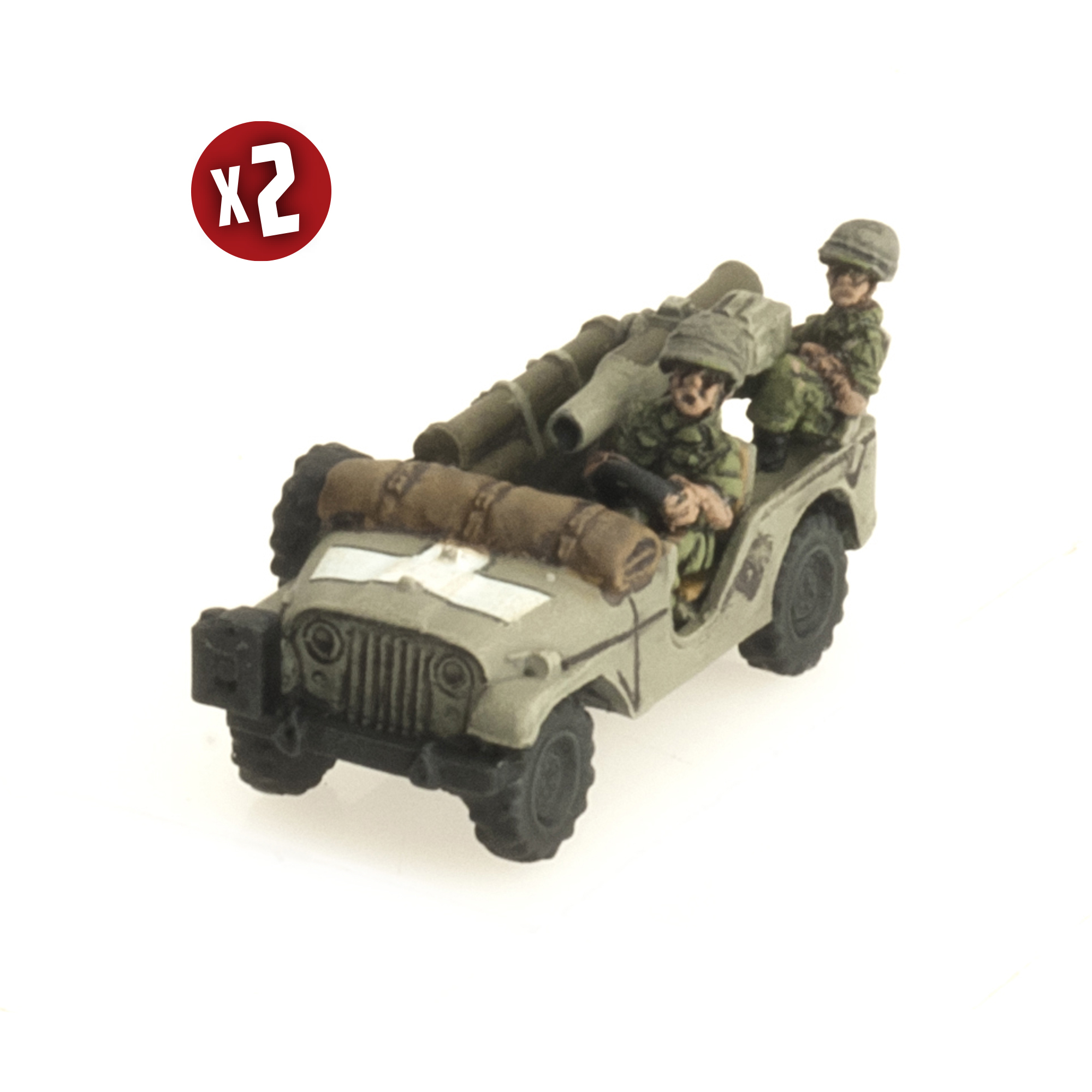 Flames of War: Anti-tank Jeep Platoon 