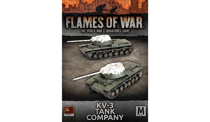 Flames of War: Soviet: KV-3 Tank Company 