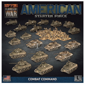 Flames of War: Late War - American "Combat Command" Starter Force 