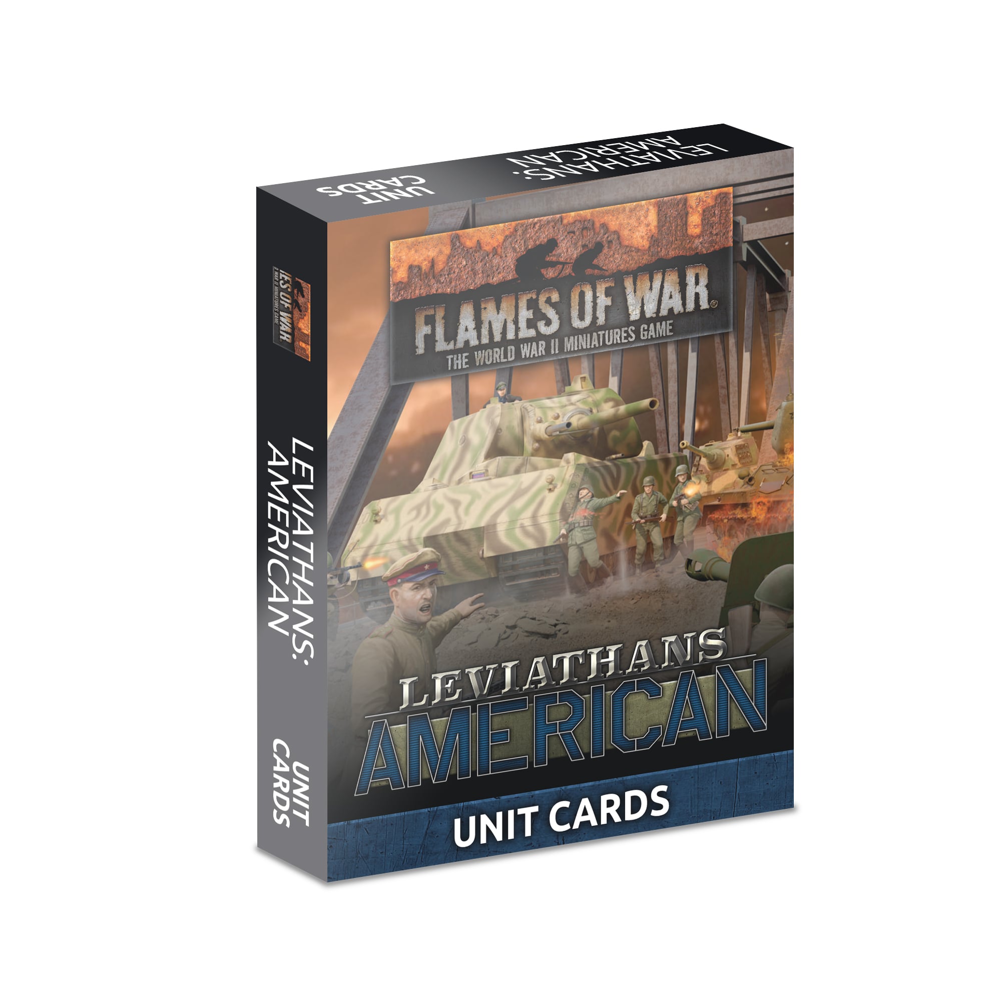Flames of War: Late War Leviathans: American Unit Cards  