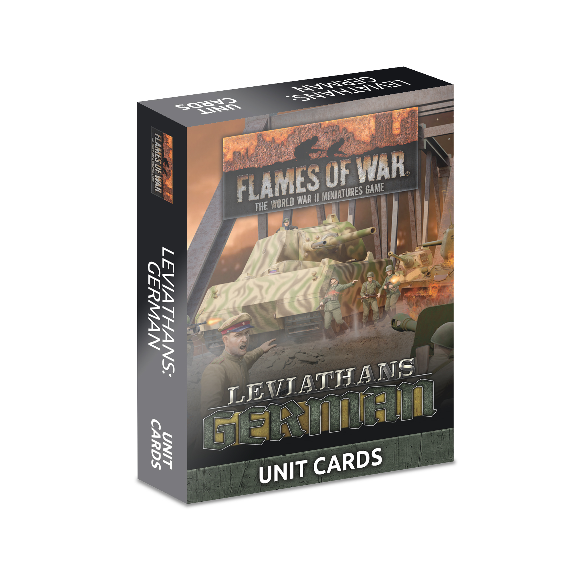 Flames of War: Late War Leviathans: German Unit Cards 