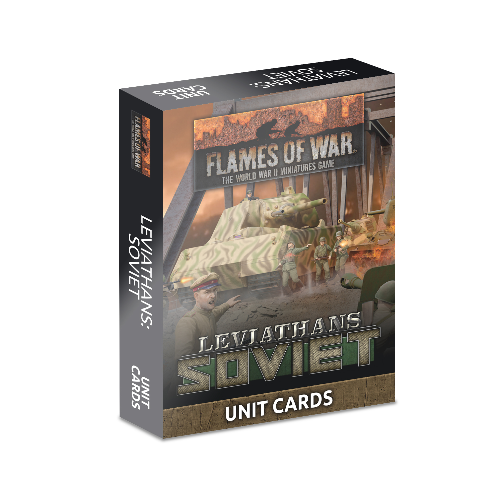 Flames of War: Late War Leviathans: Soviet Unit Cards 