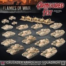 Flames of War: Mid War - British Armoured Fist Army: Crusader Armoured Squadron 