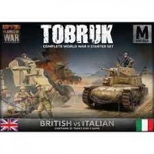 Flames of War: Mid War: Tobruk Starter Set: British vs Italian 