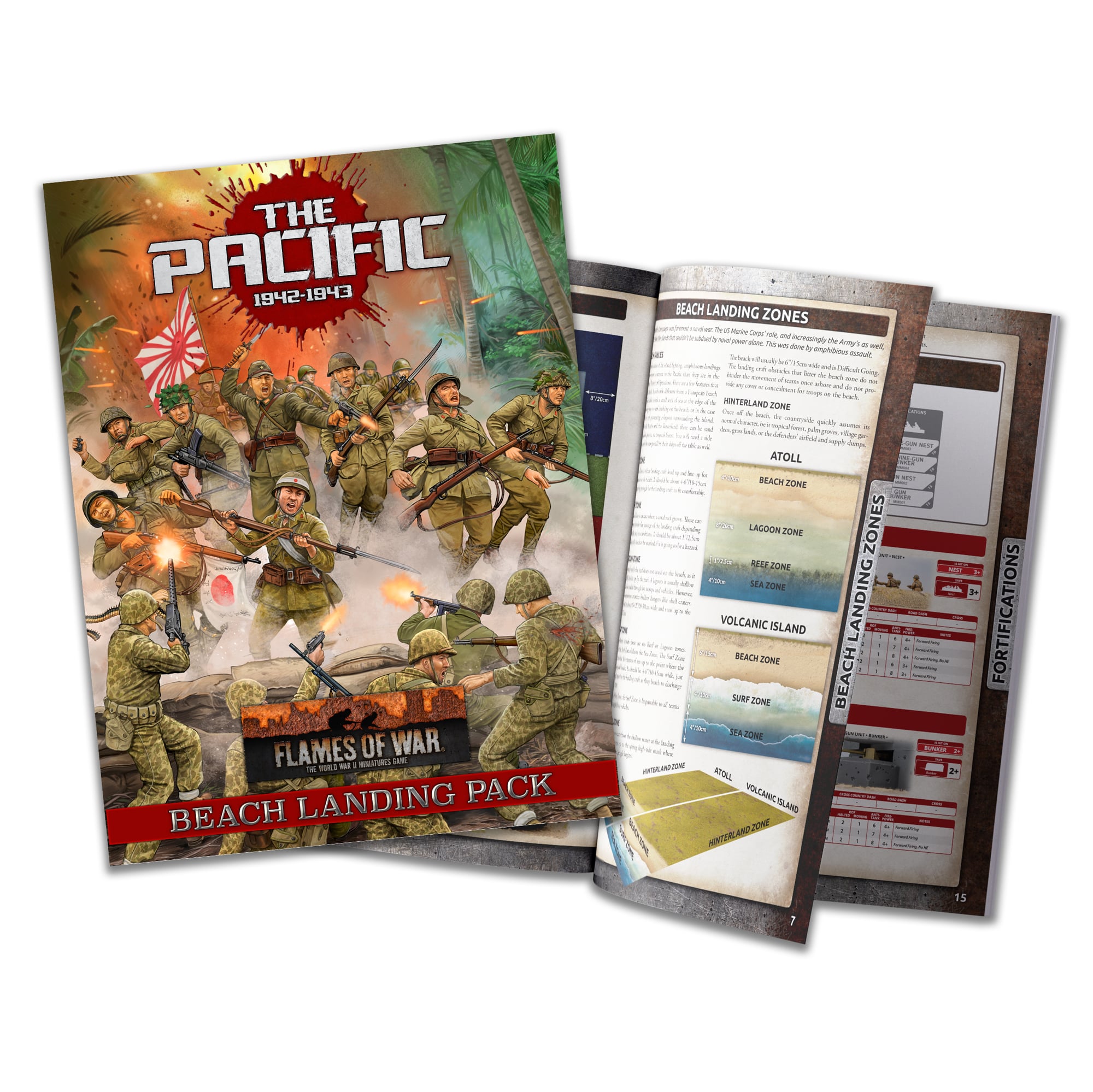 Flames of War: Pacific Beach Landing Pack (Limited Edition) 
