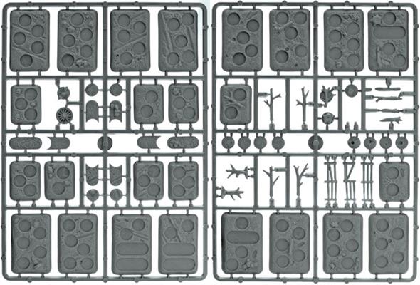 Flames of War: Plastic Bases: Rural 