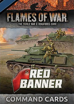 Flames of War: Red Banner- Command Cards 