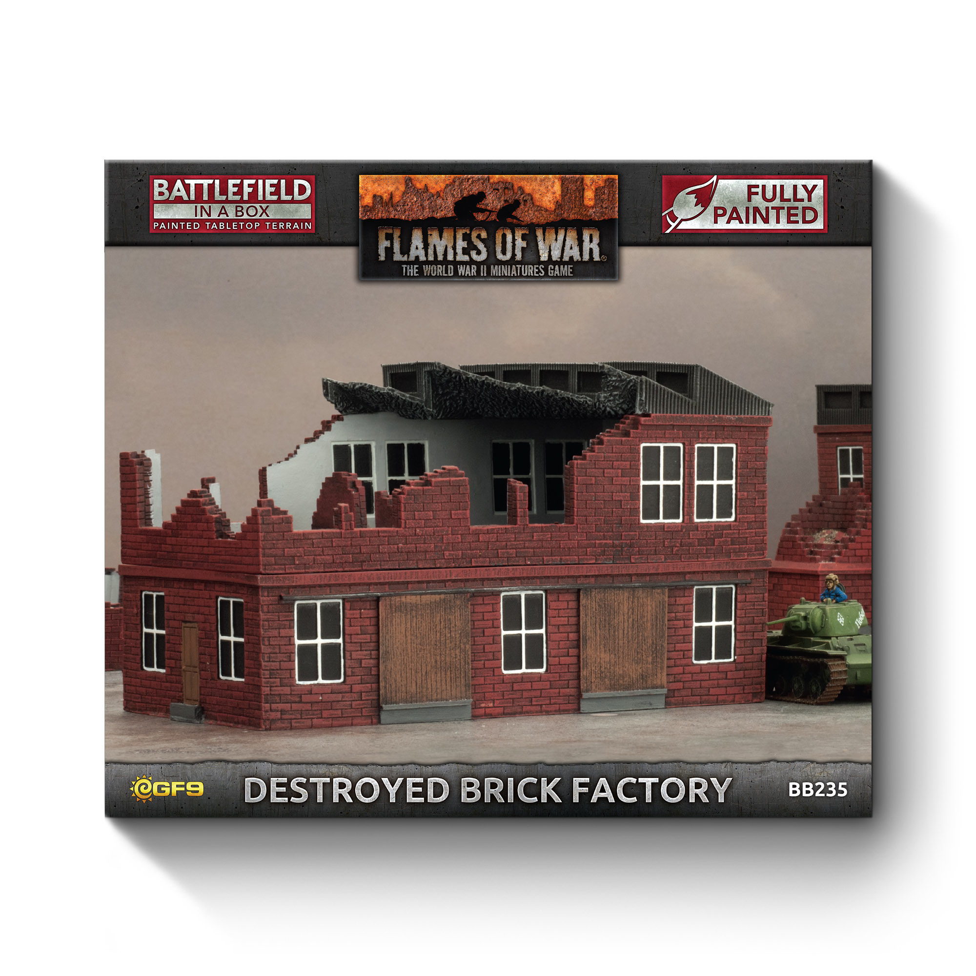 Flames of War: Ruined Brick Factory 