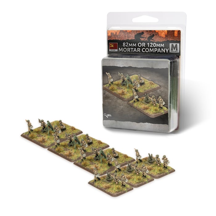 Flames of War: Soviet: 82mm And 120mm Mortar Company 