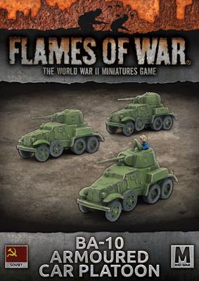 Flames of War: Soviet: BA-10 Armoured Car Platoon 