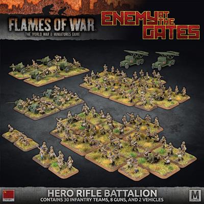 Flames of War: Soviet: Enemy at the Gates Hero Rifle Battalion 