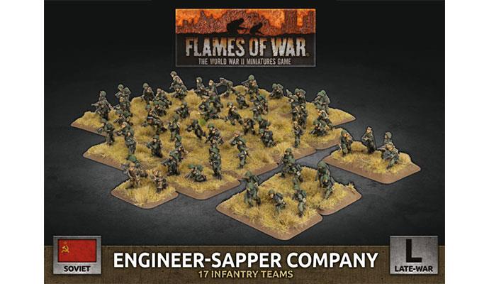 Flames of War: Soviet: Engineer-Sapper Company 