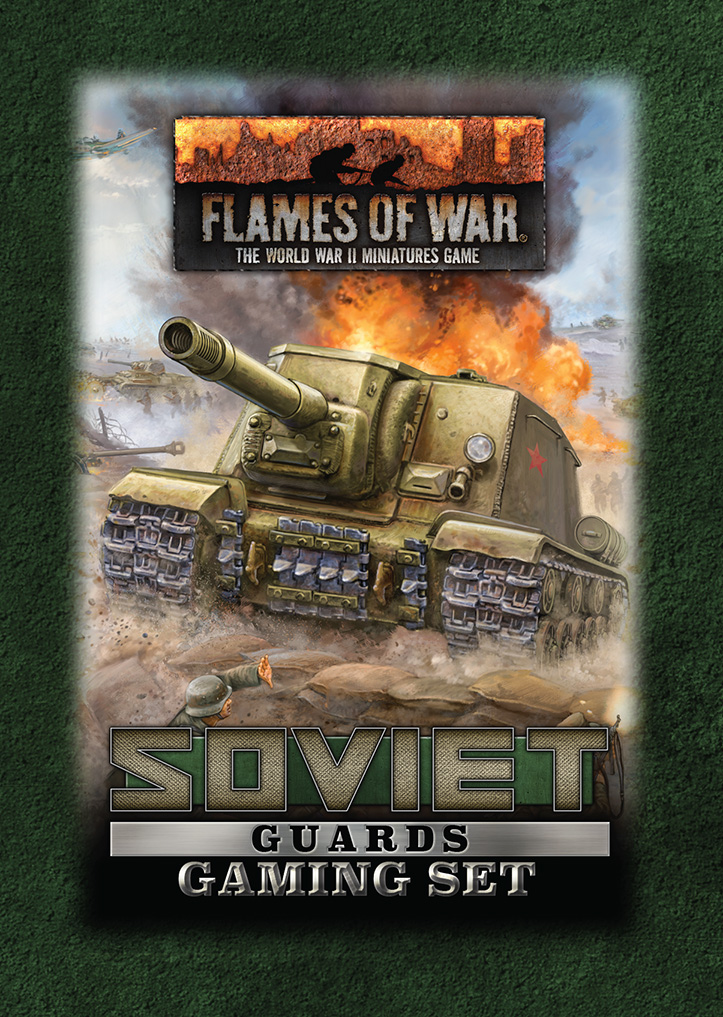 Flames of War: Soviet Guards Gaming Set (x20 Tokens, x2 Objectives, x16 Dice) 