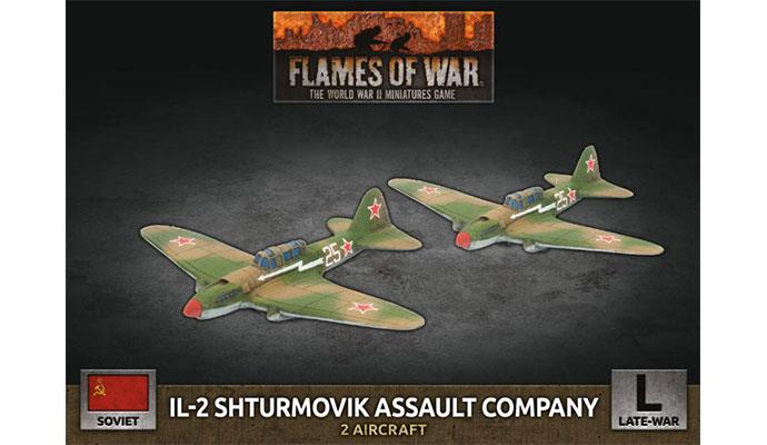 Flames of War: Soviet: IL-2 Shturmovik Assault Company (Plastic) 
