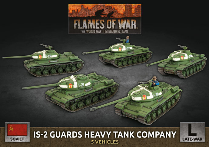 Flames of War: Soviet: IS-2 Guards Heavy Tank Company 