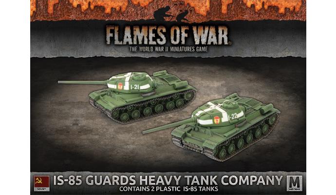 Flames of War: Soviet: IS-85 Guards Heavy Tank Company 