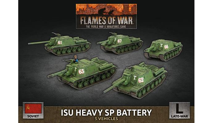 Flames of War: Soviet: ISU Heavy SP Battery 