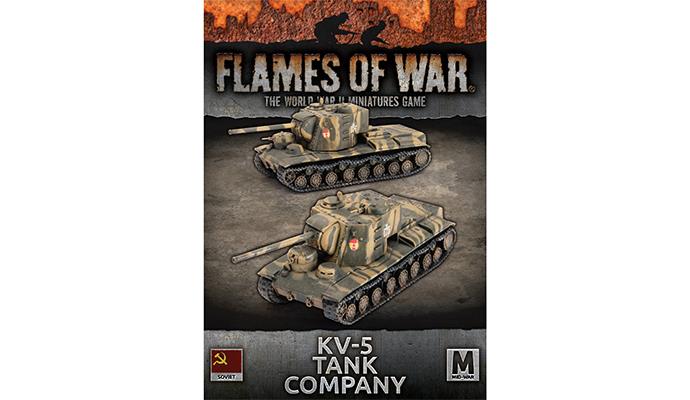 Flames of War: Soviet: KV-5 Tank Company 